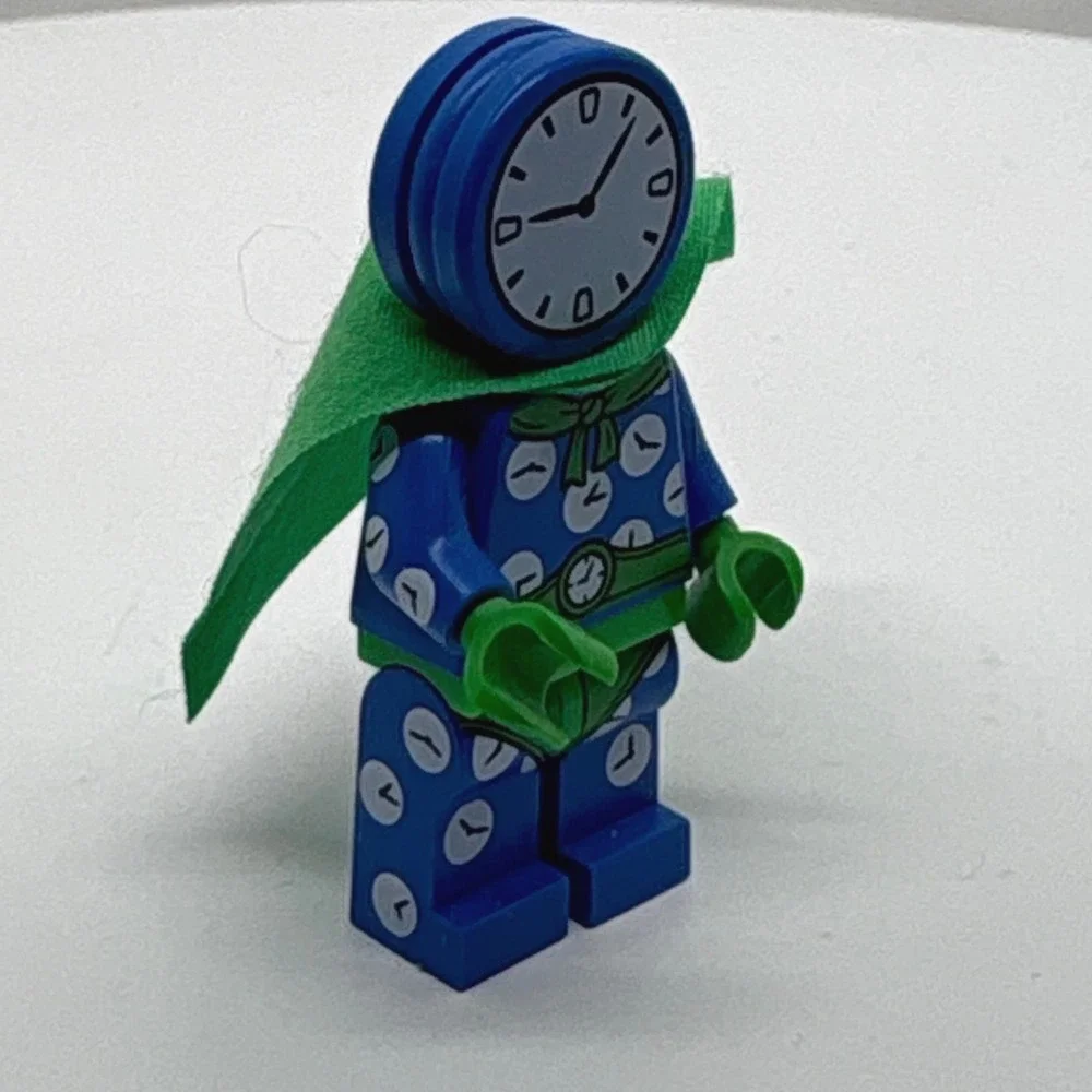 Lego Clock King Minifigure Batman Movie Series 2 Collectible 71020 Blue Green